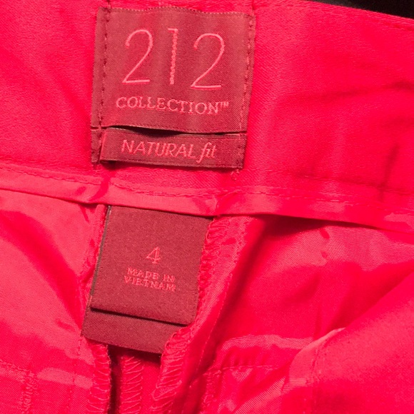 Red Capri pants size 4 - Picture 3 of 4